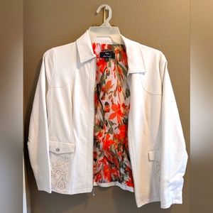 Dennis by Dennis Basso Faux Leather Jacket